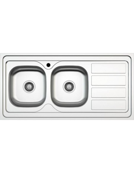 EVIER INOX AS46