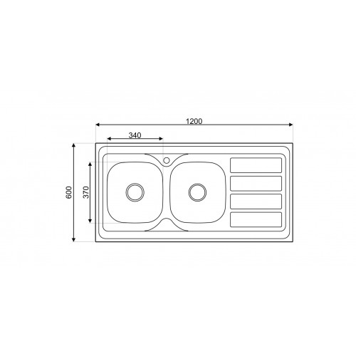 EVIER INOX AS46