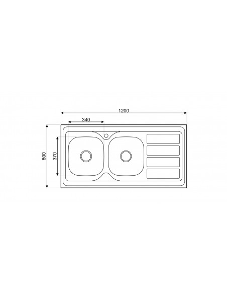 EVIER INOX AS46