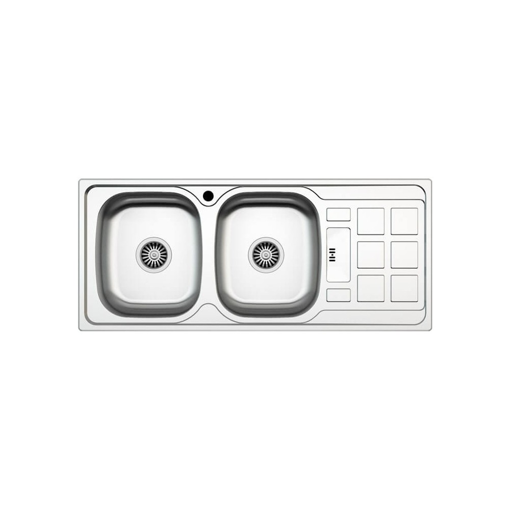 EVIER INOX AS107