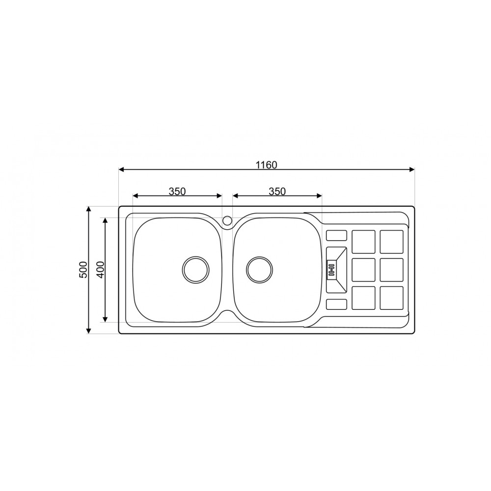EVIER INOX AS107 2