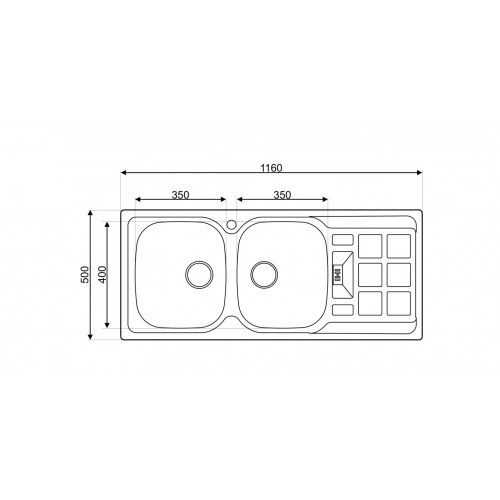 EVIER INOX AS107