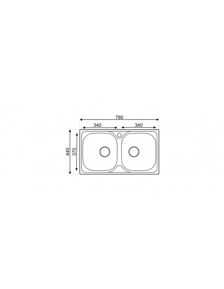 EVIER INOX AS12