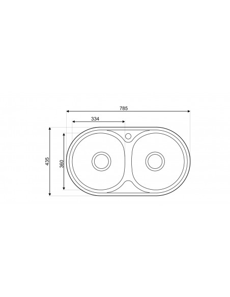 EVIER INOX AS67