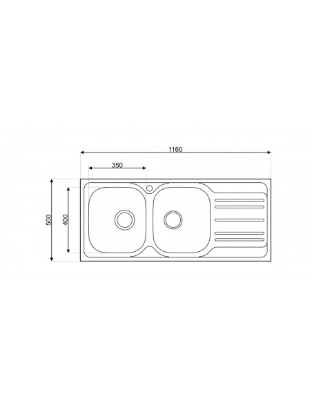 EVIER INOX AS87