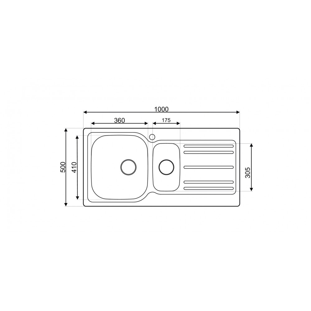 EVIER INOX AS16 2