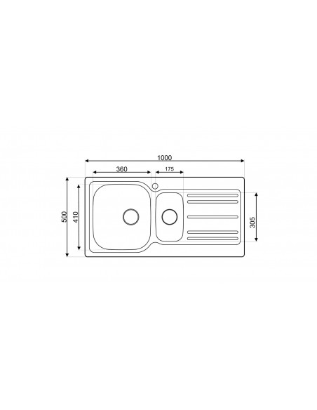 EVIER INOX AS16