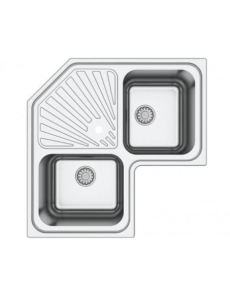 EVIER INOX AS229