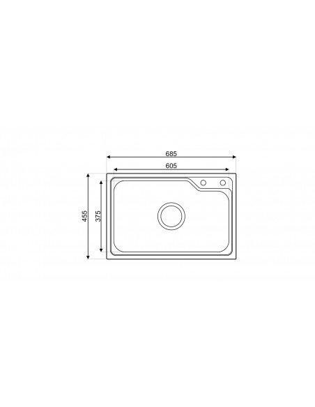 EVIER INOX AS91