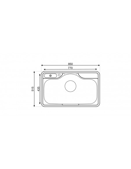 EVIER INOX AS111