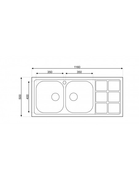 EVIER INOX AS177