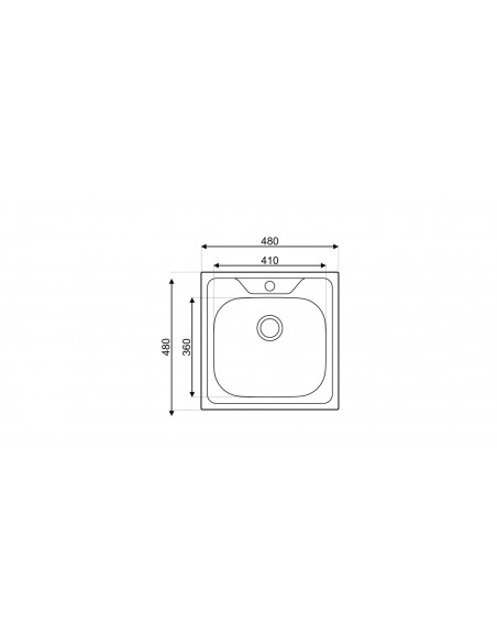 EVIER INOX AS04